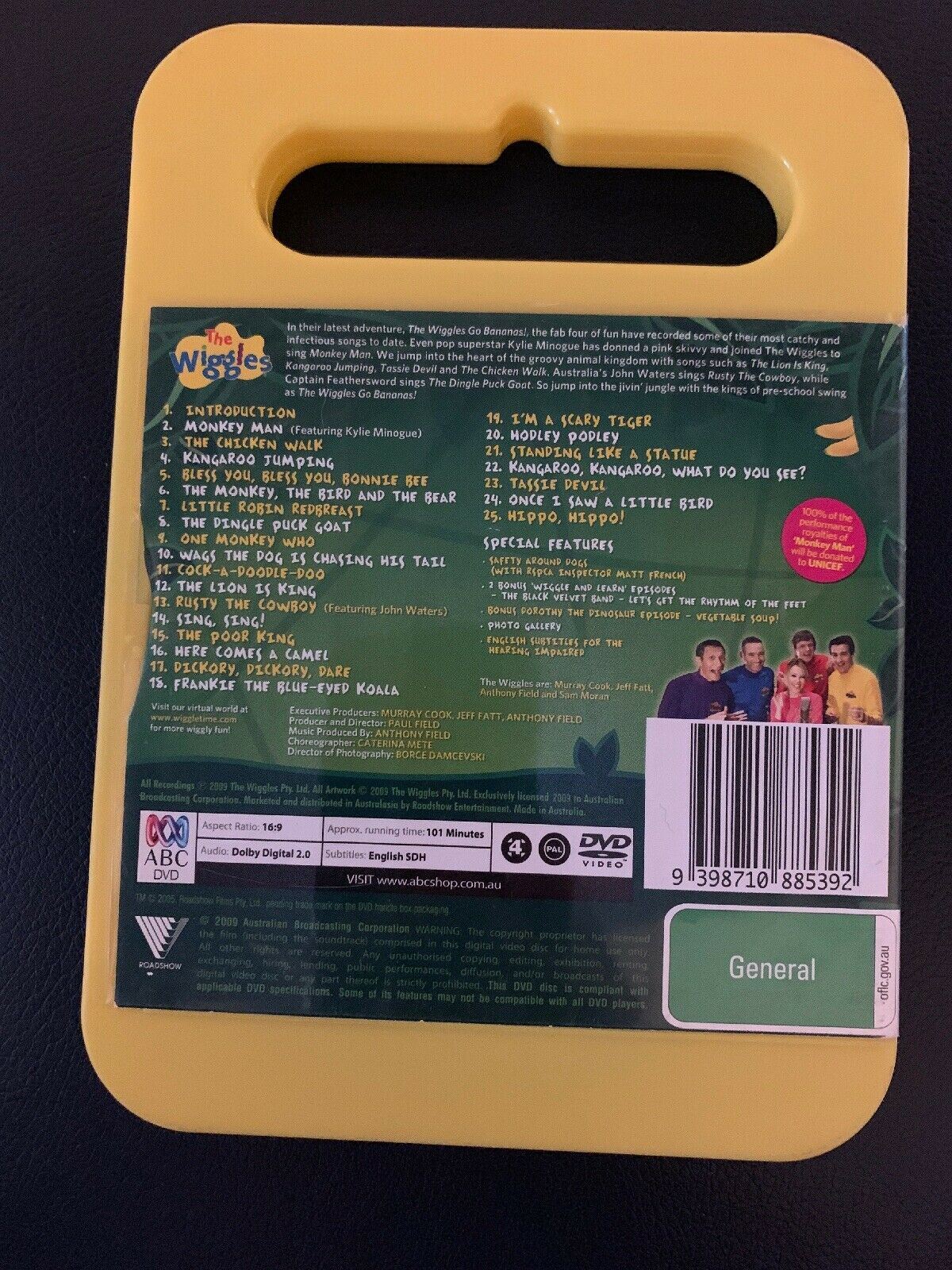 The Wiggles - Go Bananas! Featuring Kylie Minogue DVD  Region 4