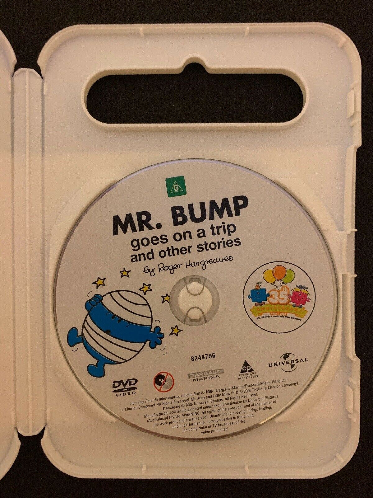 Mr Men & Little Miss - Mr Bump Goes On a Trip (DVD) Region 4 – Retro Unit