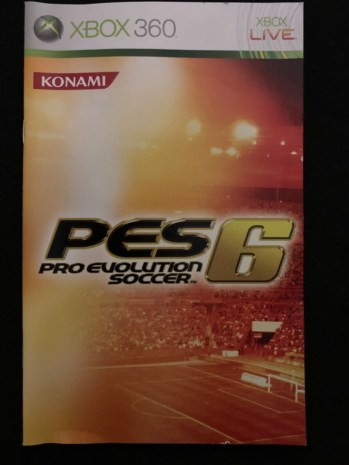 Pro Evolution Soccer 6 - Microsoft Xbox 360 Konami Soccer Football Game
