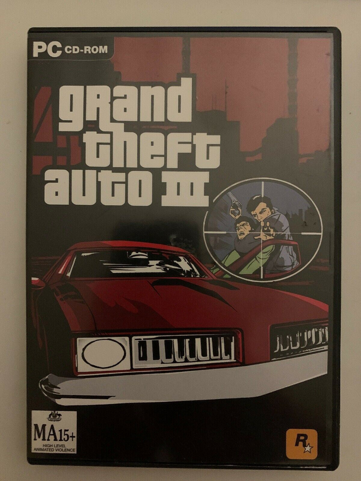 Grand Theft Auto III 3 PC CD-ROM Complete With Manual & Map