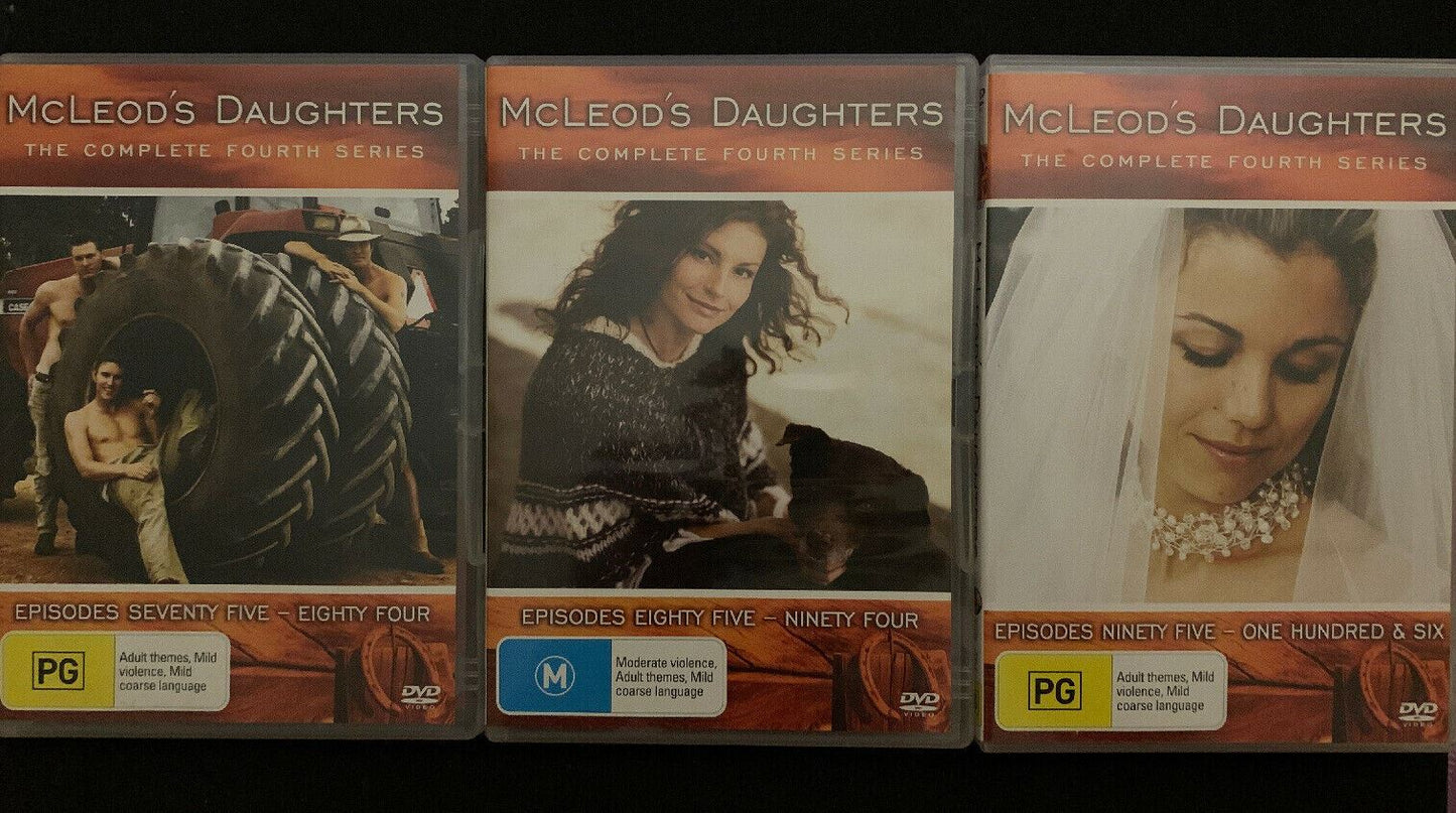 McLeod's Daughters : Season 4 (DVD, 2008, 7-Disc Set)