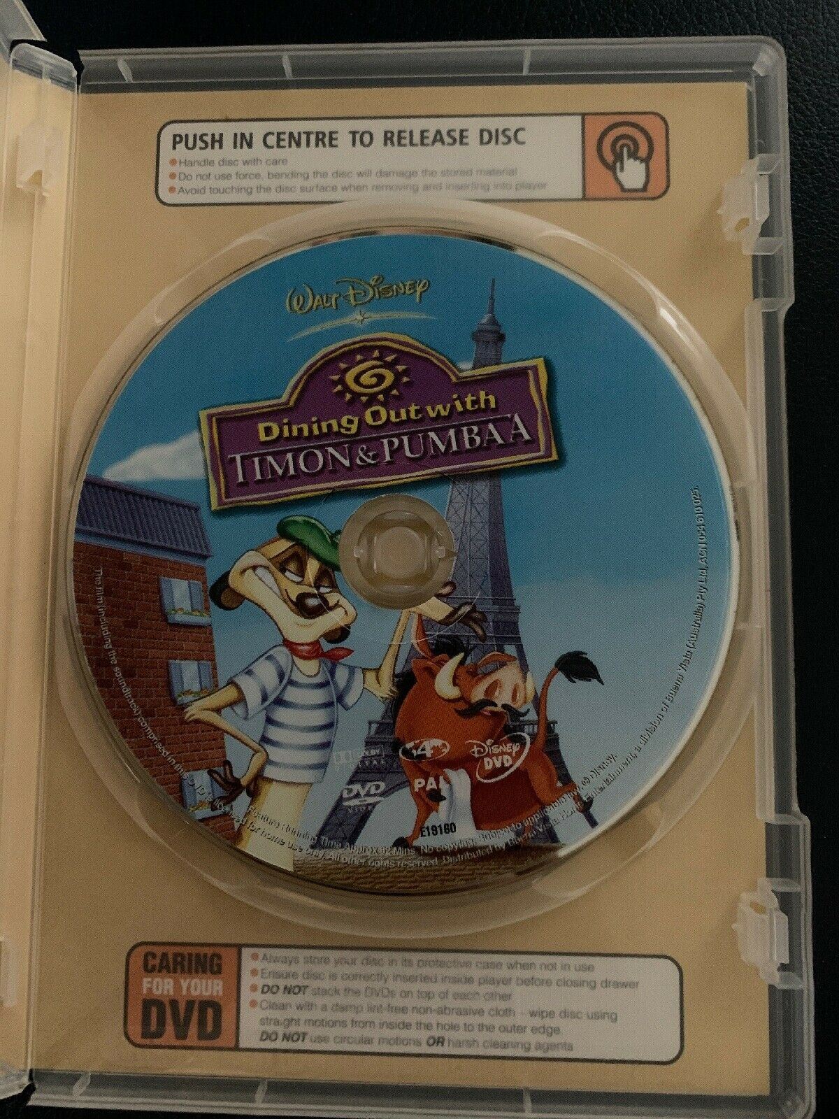 Disney - Dining Out With Timon And Pumbaa (DVD, 2005)