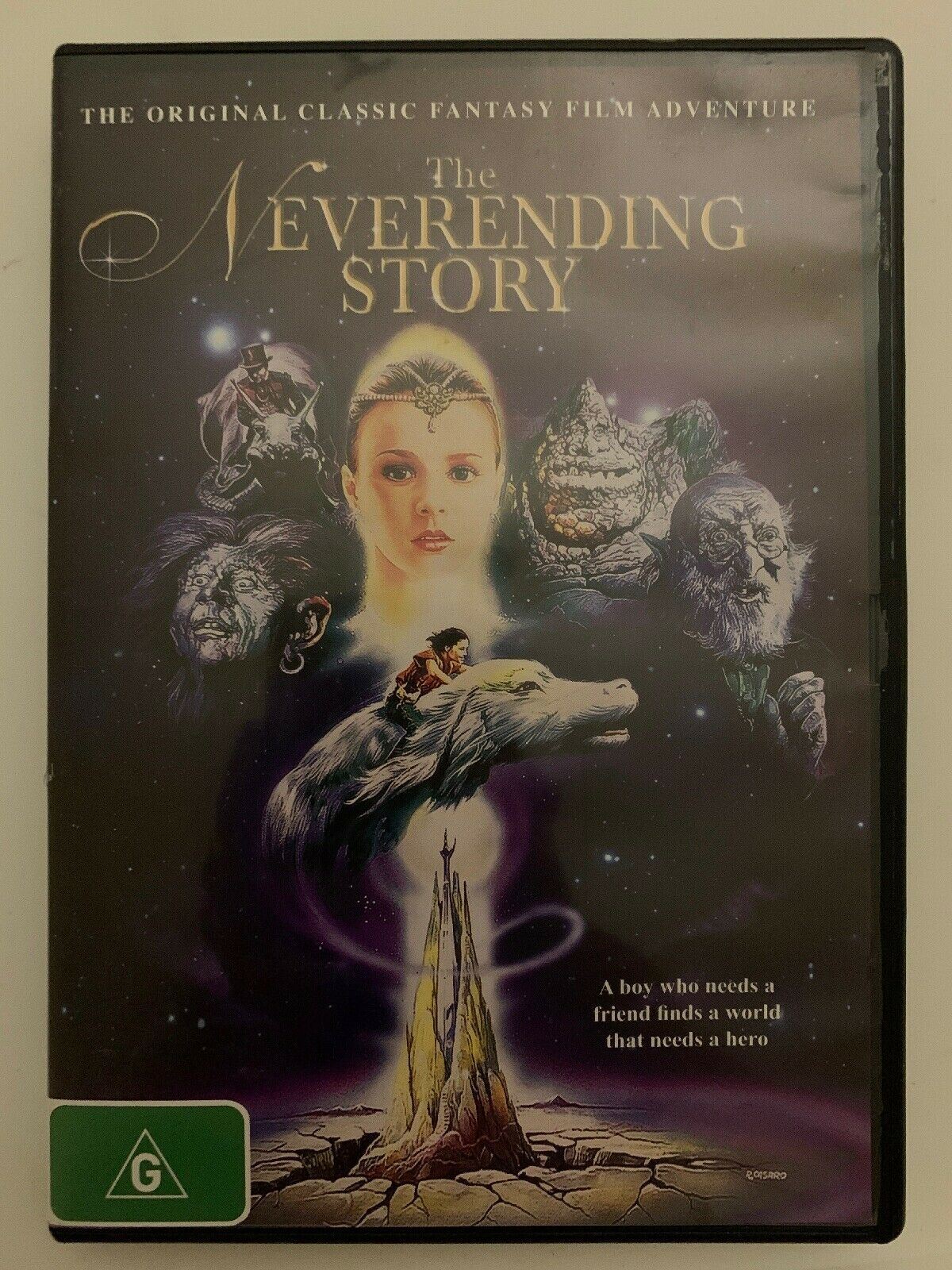 The Never Ending Story (DVD, 1984) Noah Hathaway, Barret Oliver. Region 4