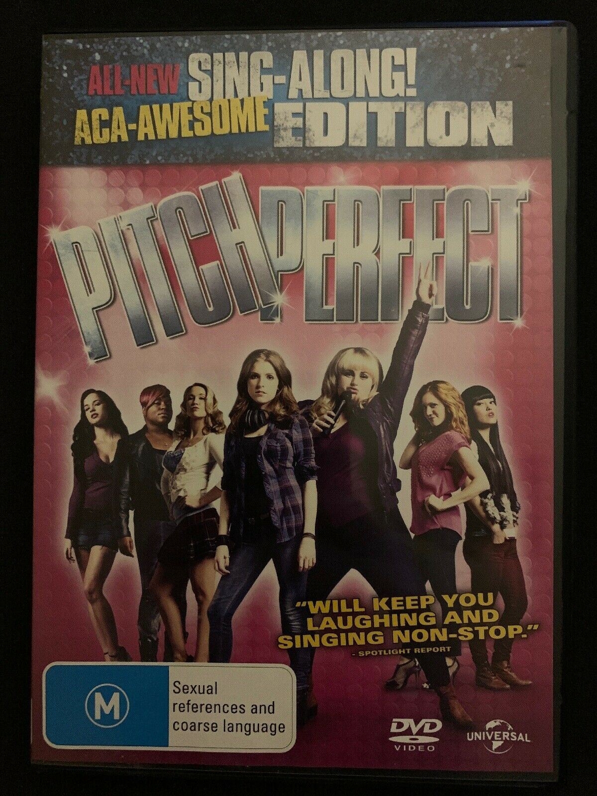 Pitch Perfect 1 & 2 (DVD, 2013) 2x DVD Singalong Edition