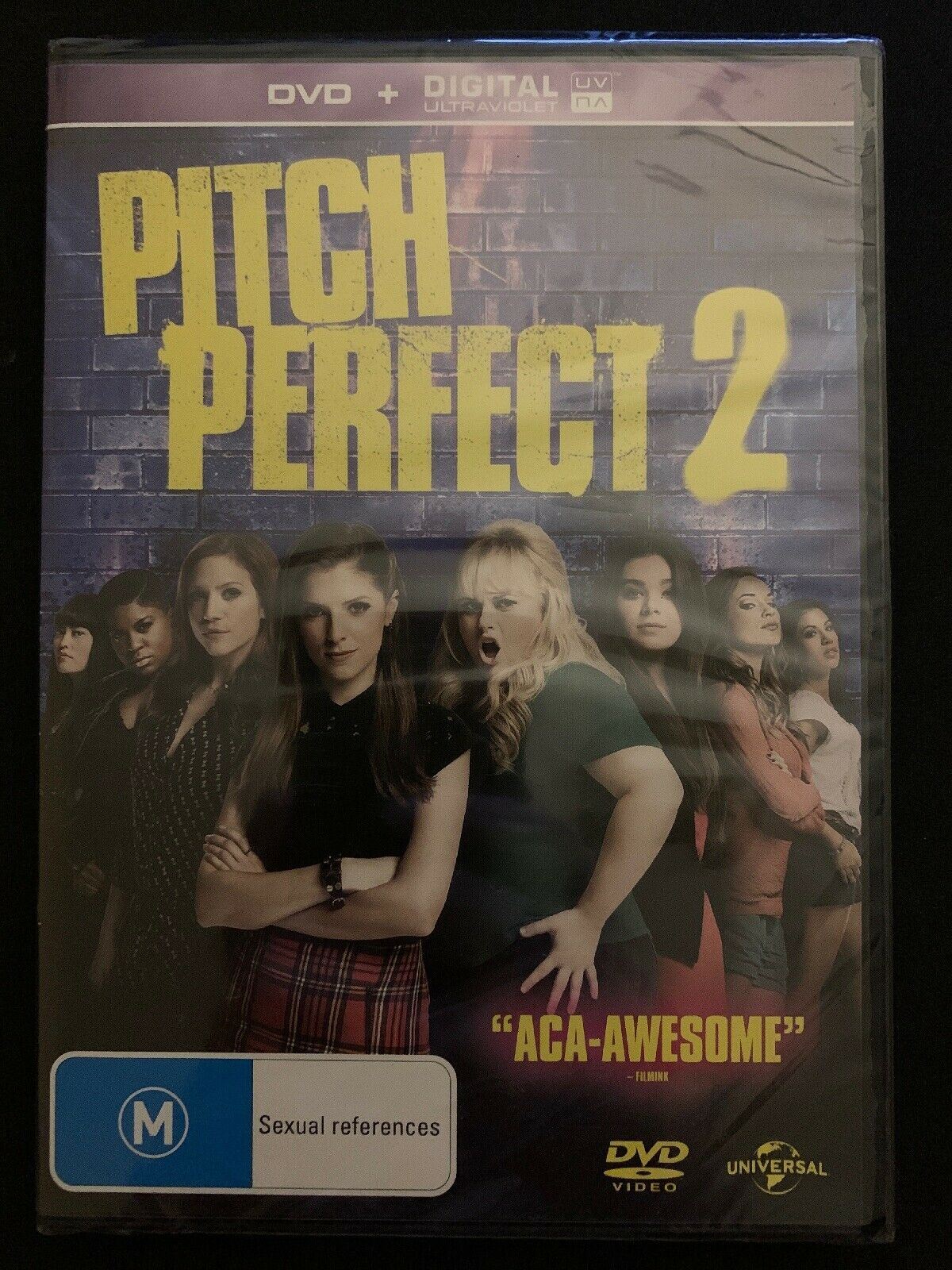 Pitch Perfect 1 & 2 (DVD, 2013) 2x DVD Singalong Edition