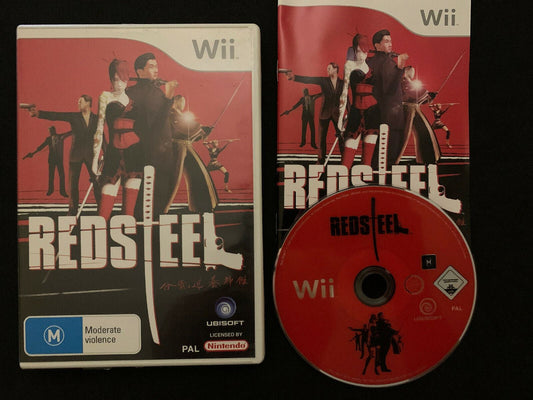 Red Steel (PAL) - Nintendo Wii Complete with Manual - Very Good Condition