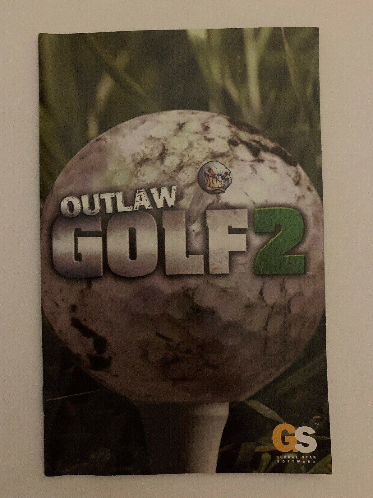 Outlaw Golf 2 - PS2 Playstation 2 Game with Manual