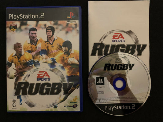 Rugby - Sony PS2 PlayStation 2 Official Licenced Rugby Game PAL with Manual