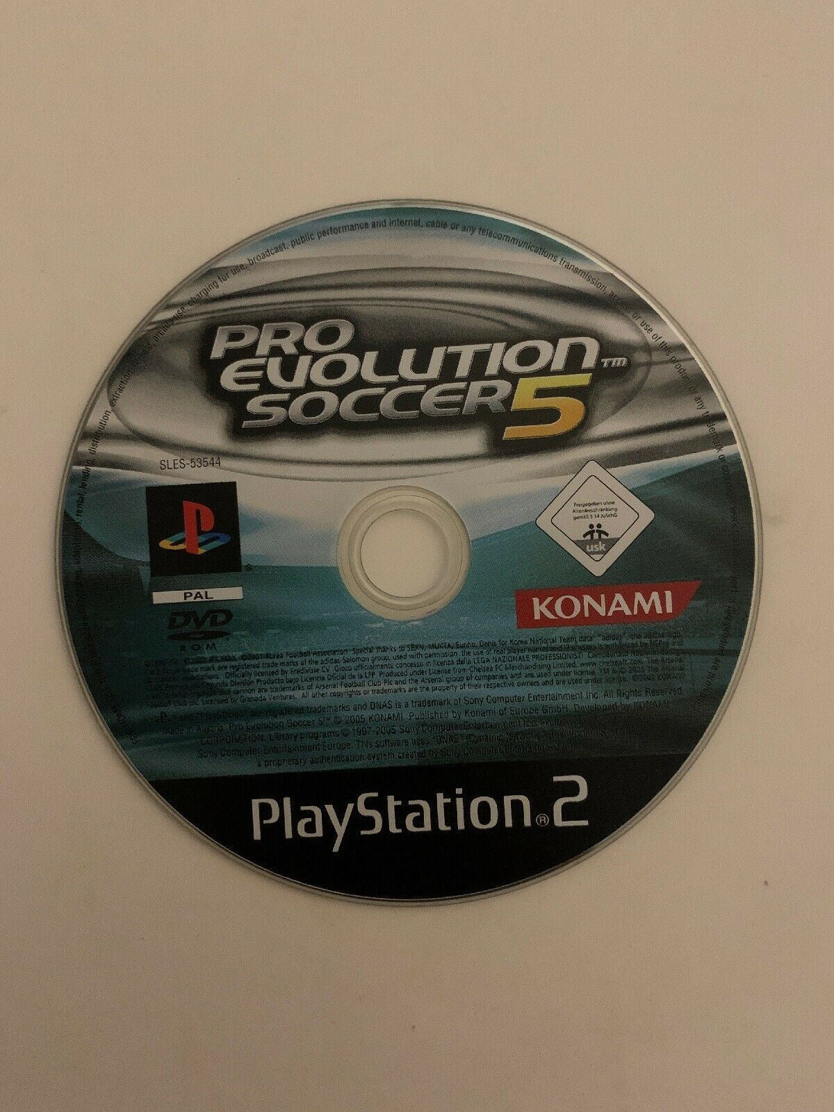 Pro Evolution Soccer 5 Complete with Manual - PS2 Football Soccer Game