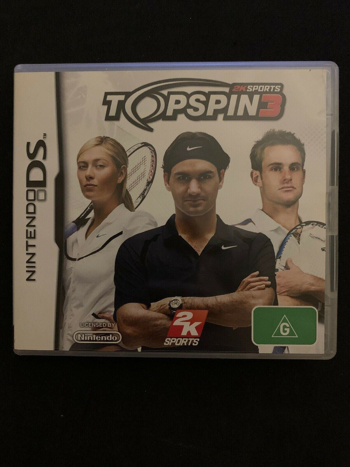 Top Spin 3 - Nintendo DS Tennis Game with Manual