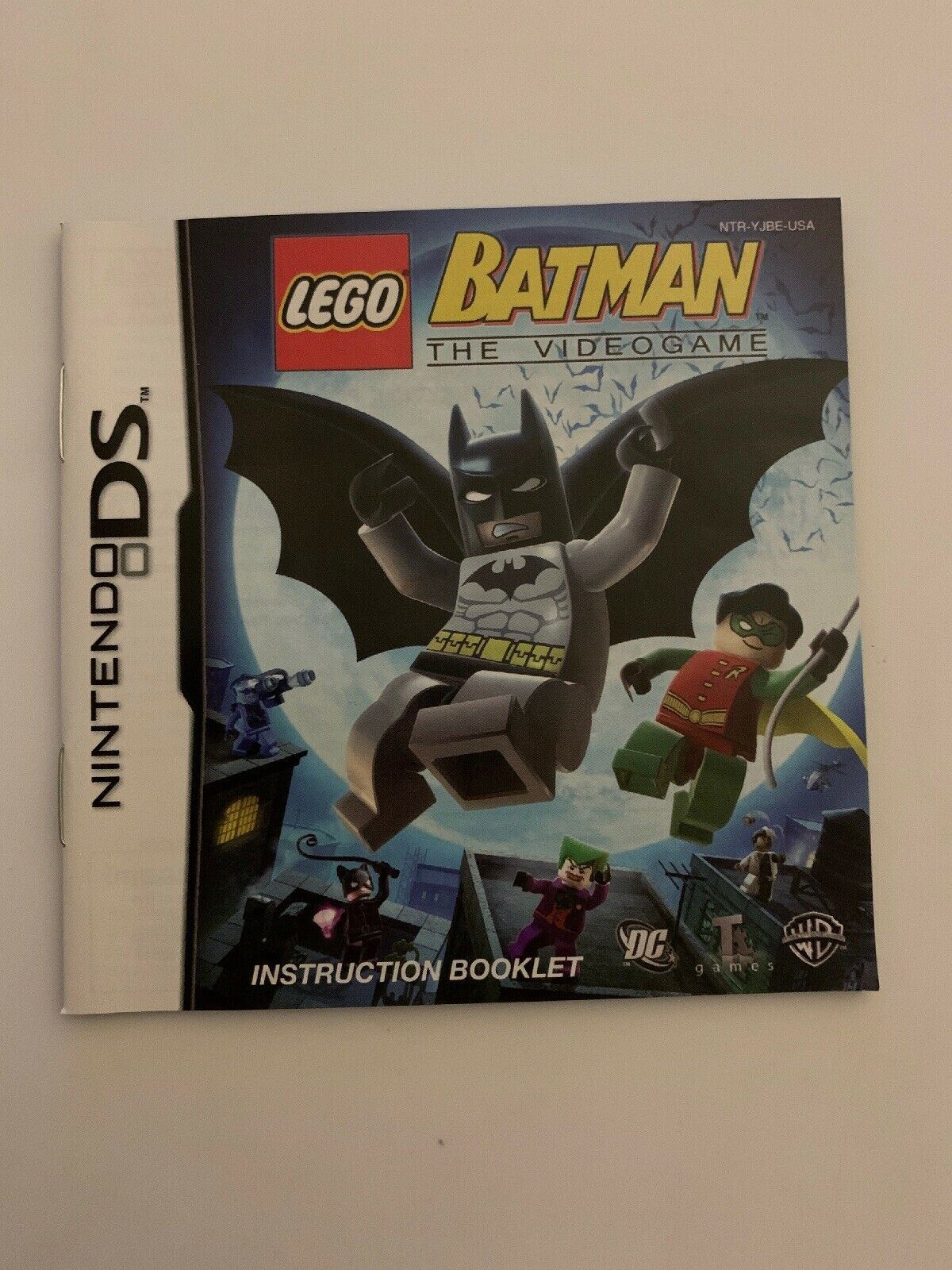 LEGO Batman: The Videogame (Nintendo DS, 2008) with Manual