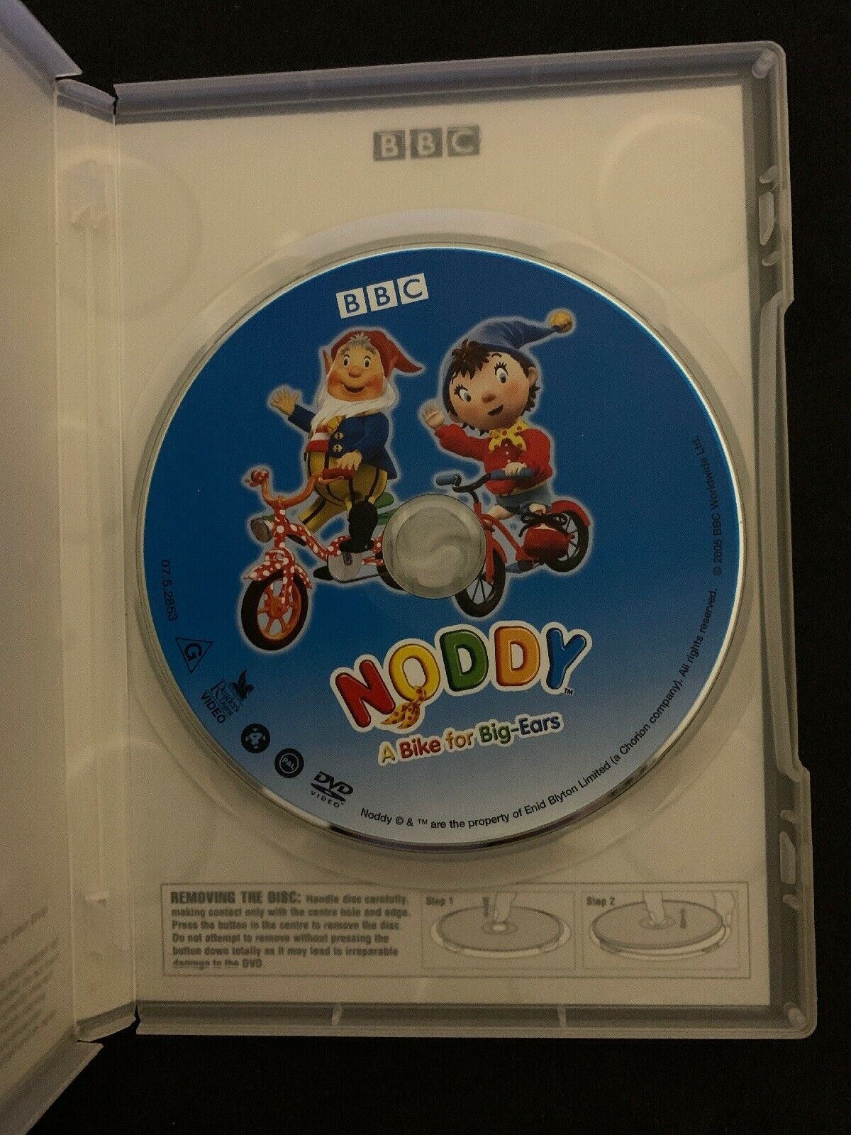 Noddy - A Bike For Big-Ears (DVD, 2005) Region 4 - FREE Postage