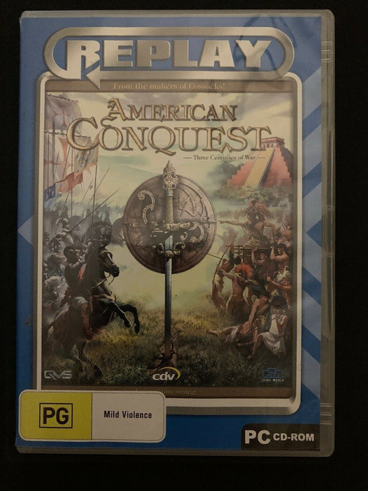 American Conquest - PC CD-ROM Strategy Game