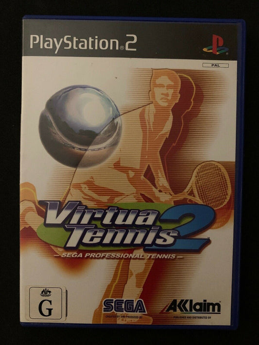 Virtua Tennis 2 - Sony Playstation 2 PS2 PAL Game