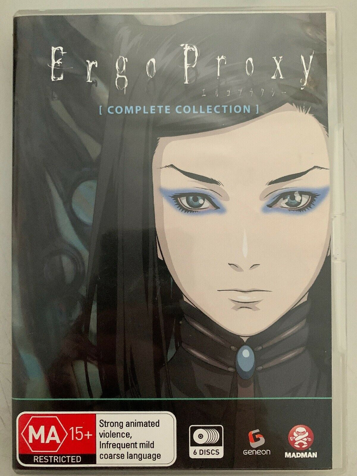 ERGO PROXY - The Complete Collection 6 x DVD Set Exc Cond! 23 Episodes Region 4