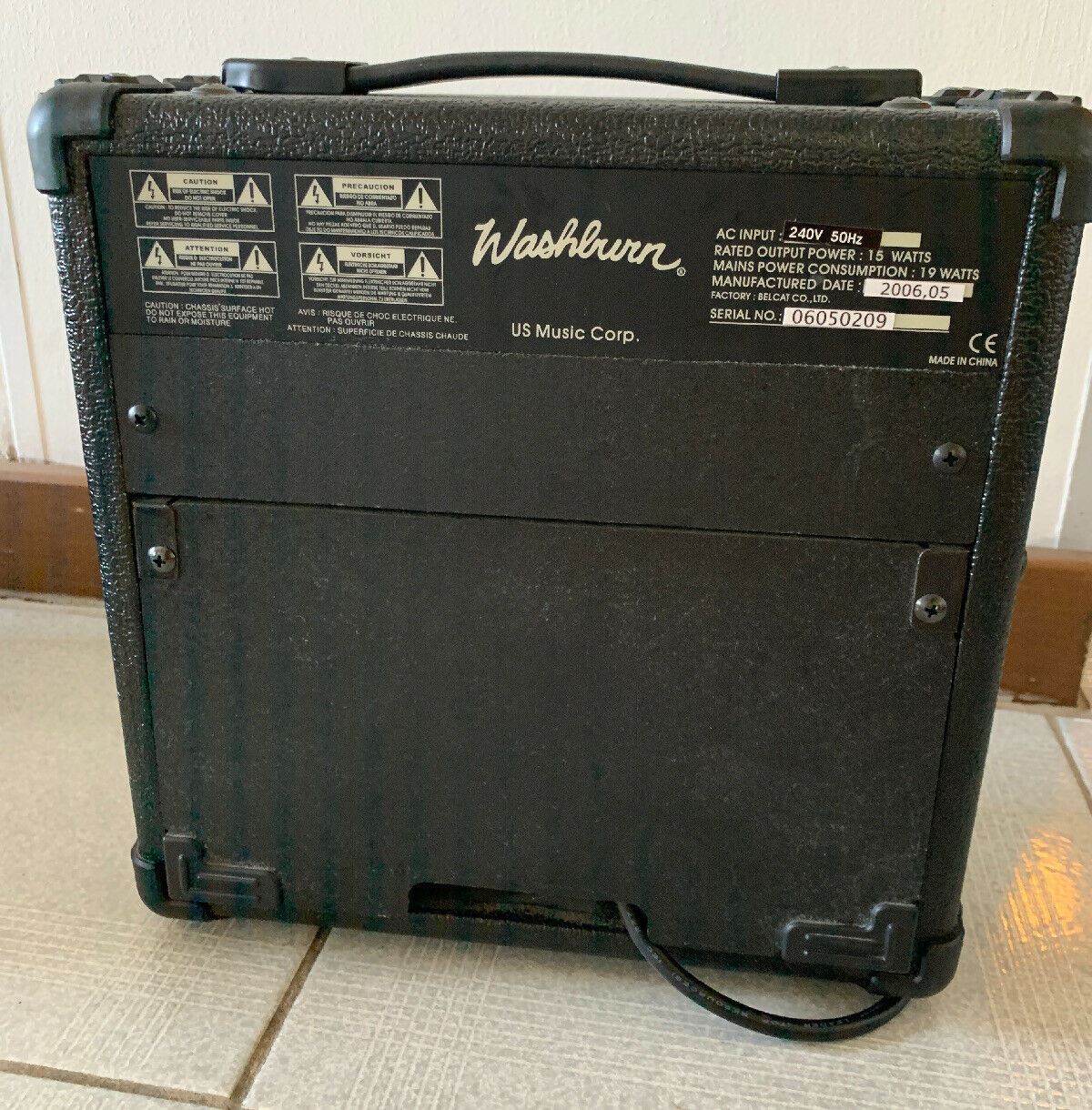 Washburn WA15G Guitar Amp