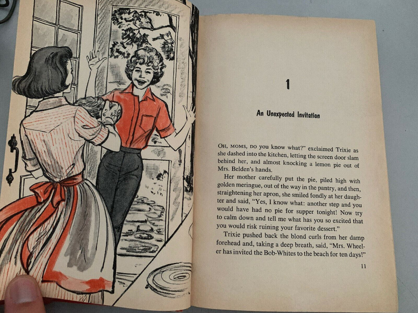 Trixie Belden And The Mystery On Cobbetts Island (1966 Edition) Vintage Book