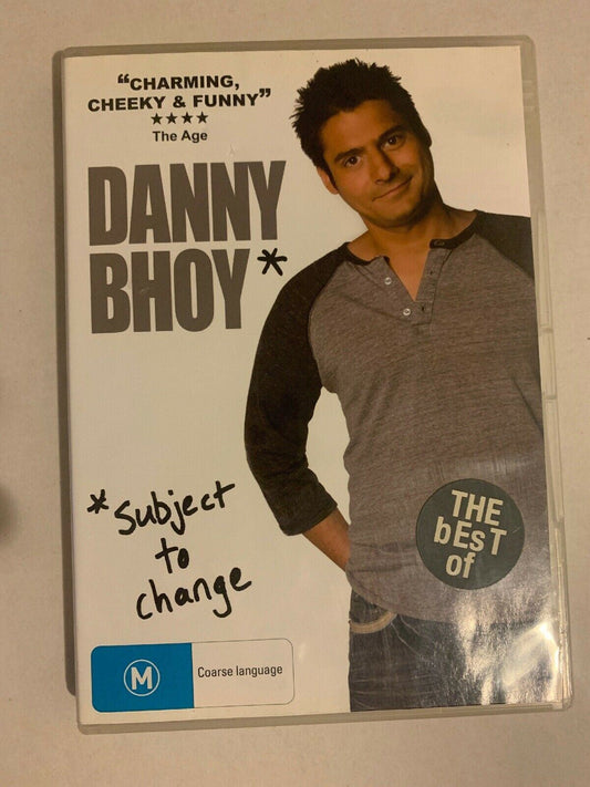 Danny Bhoy - Subject To Change (DVD, 2010) Region 4 Aussie Seller