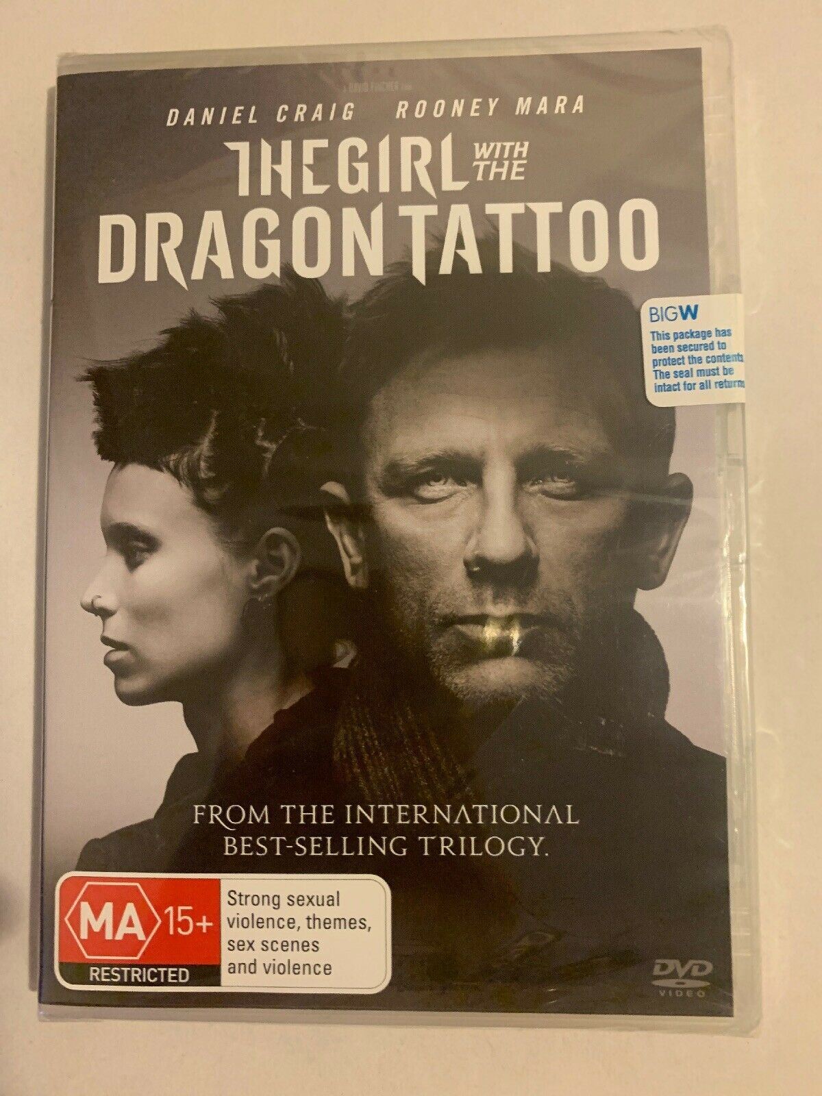 *New And Sealed* The Girl With The Dragon Tattoo (DVD, 2012) Region 4, 2 & 5