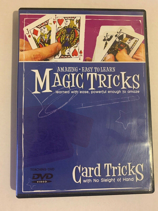 Amazing Easy To Learn Magic Tricks Learned w Ease Powerful Enough to Amaze DVD