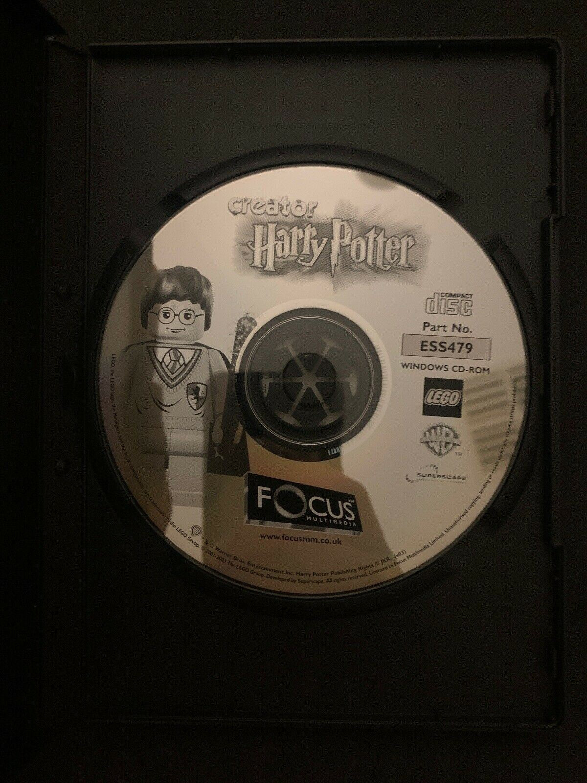 LEGO Creator Harry Potter PC CD-ROM Game - RARE PC GAME