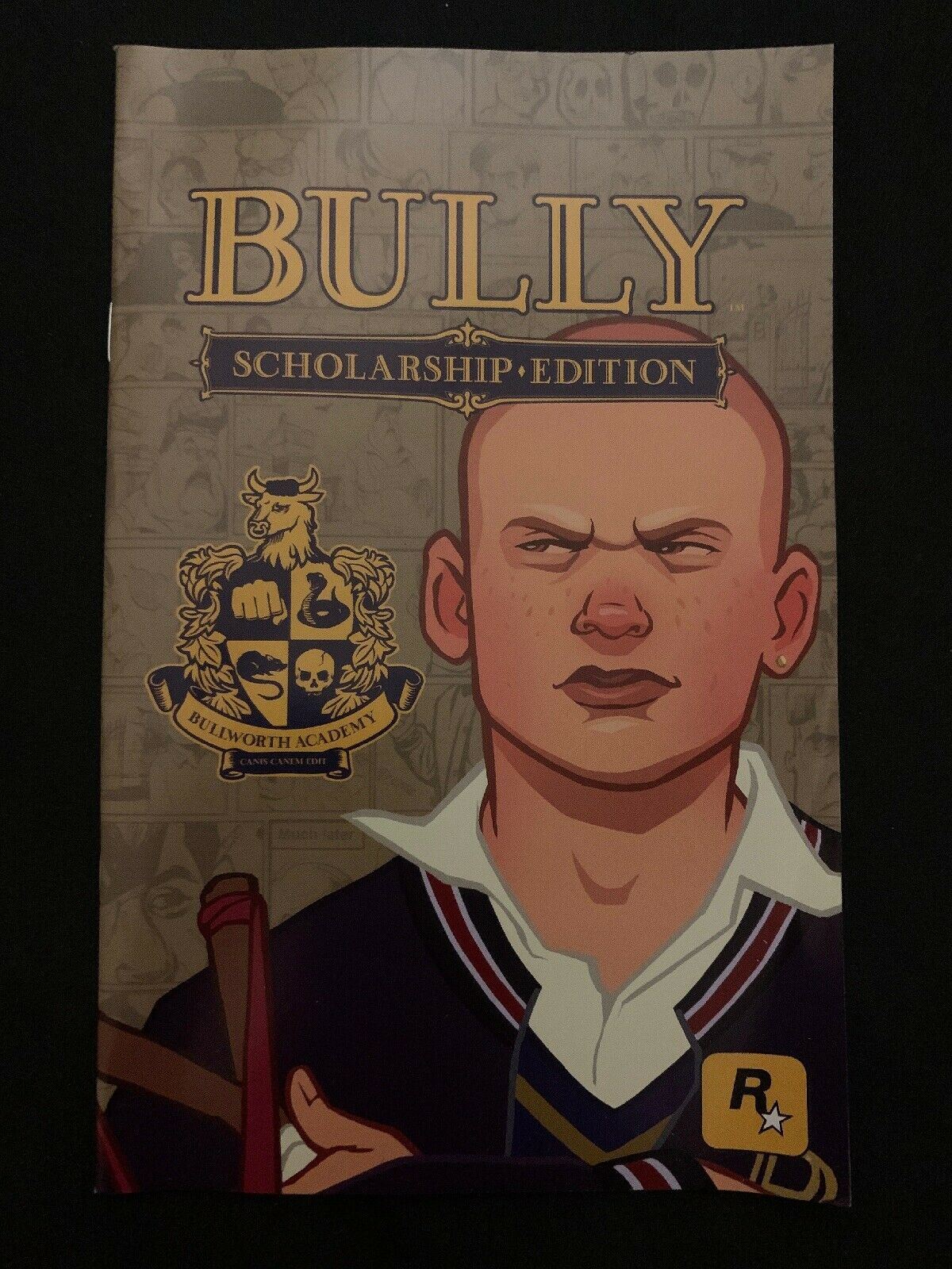 Bully Scholarship Edition PC Game with Map Poster