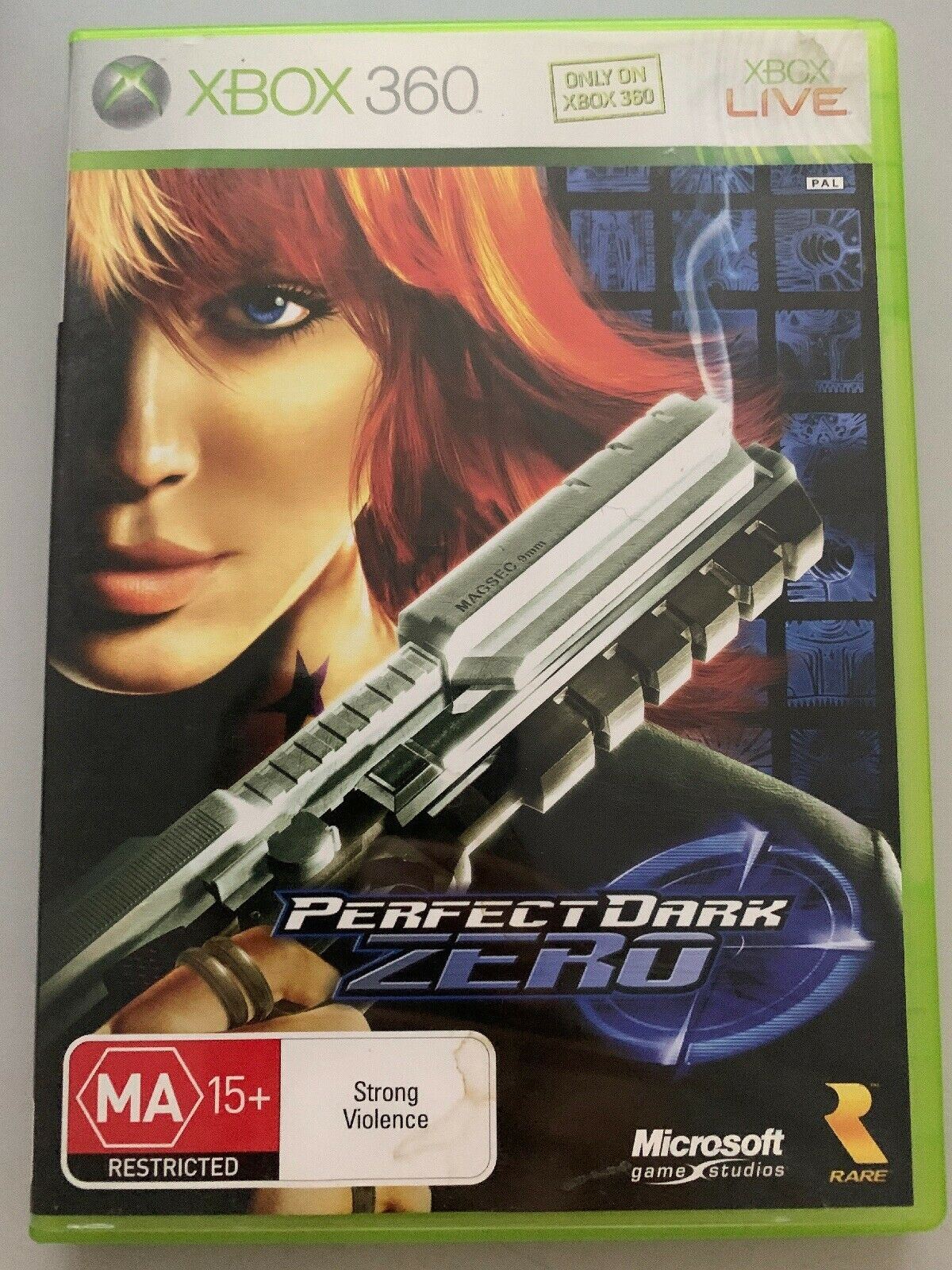 Perfect Dark Zero - Microsoft Xbox 360 Classic Action Shooter Game