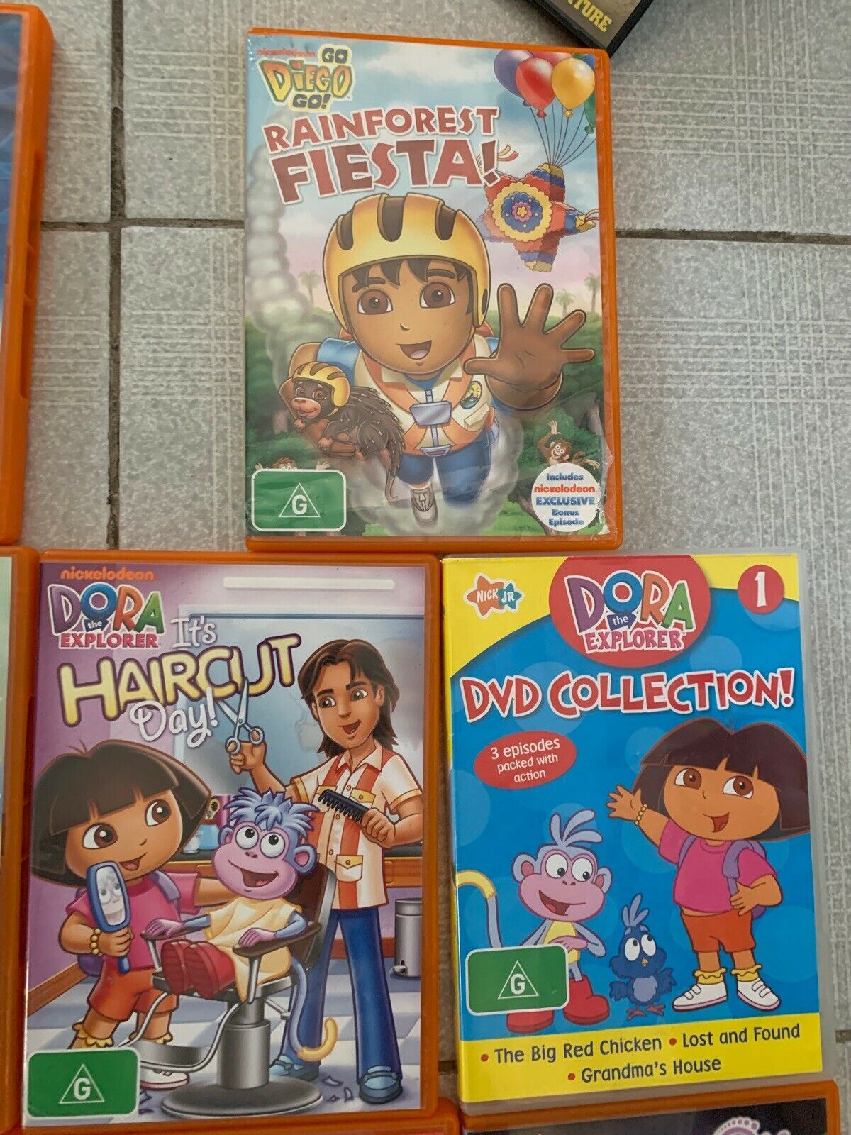 Dora The Explorer 17x DVD Collection (17-Disc) Christmas, Haircut, Ballet, Merma