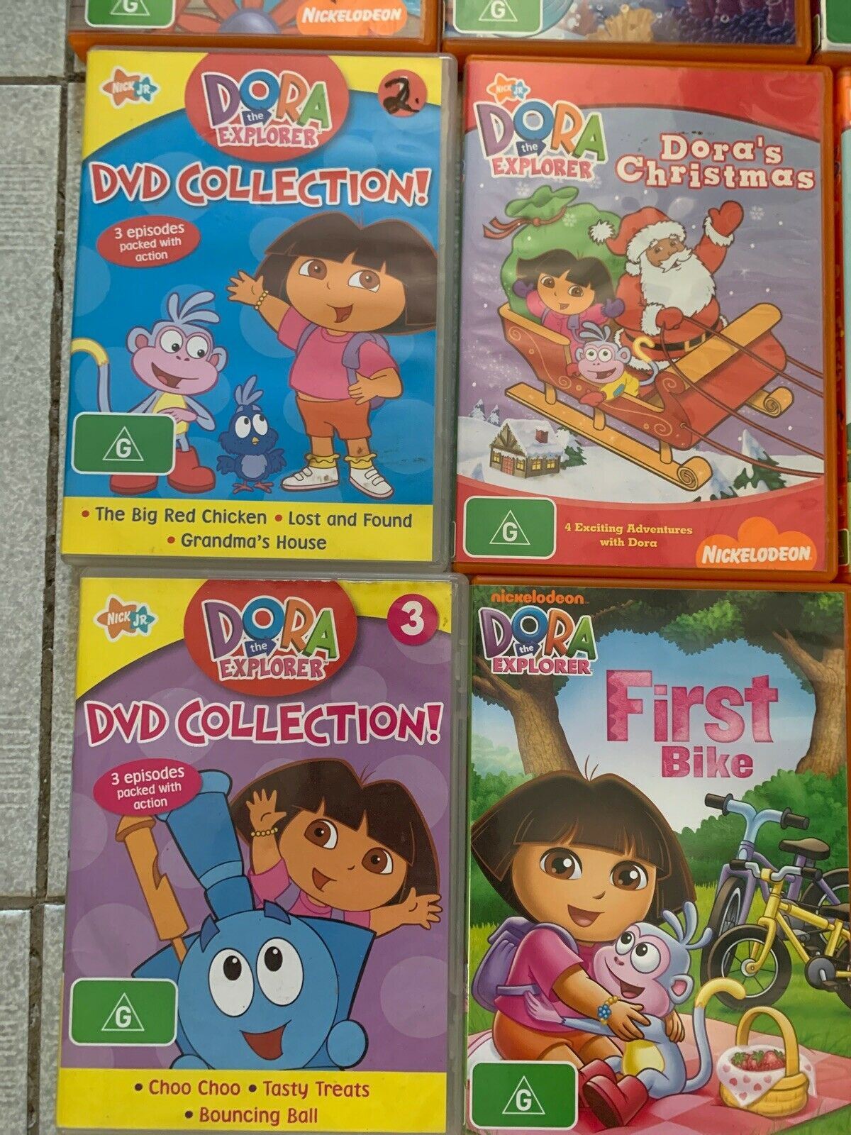 Dora The Explorer 17x DVD Collection (17-Disc) Christmas, Haircut, Ballet, Merma