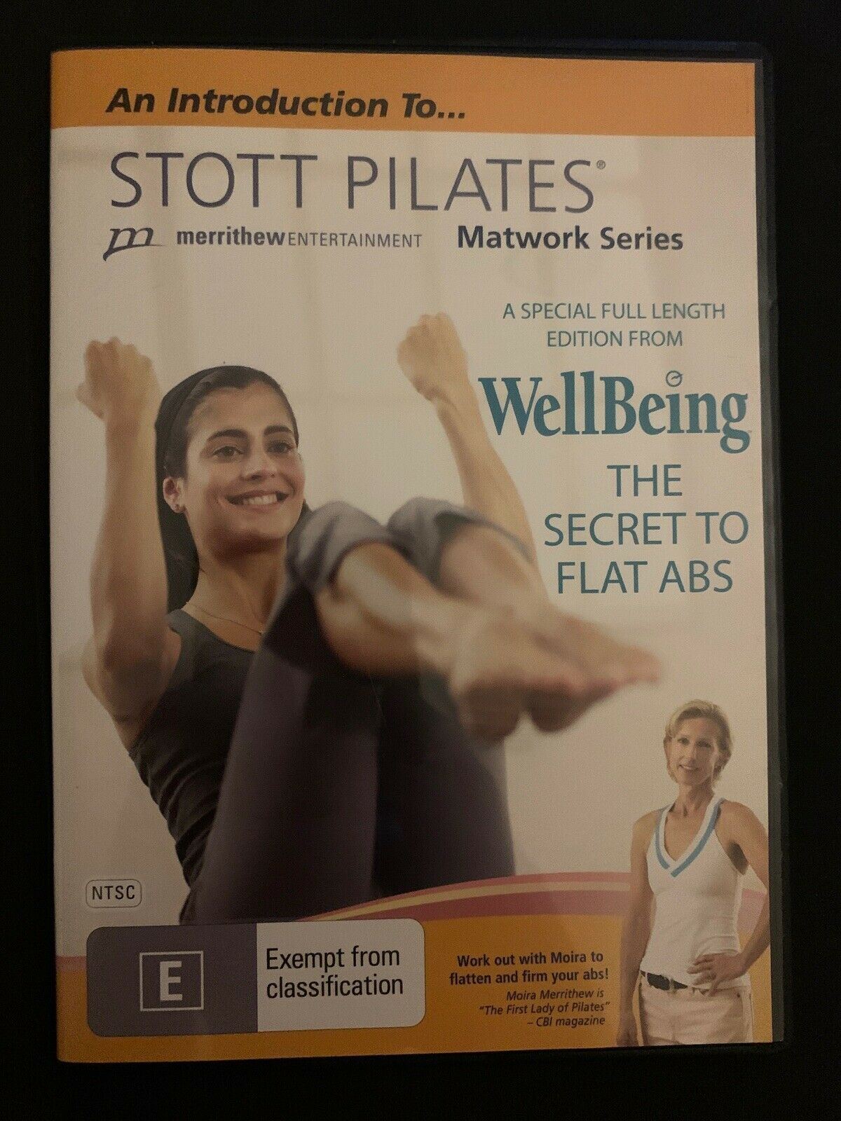 Stott Pilates - The Secret To Flat Abs DVD R4 Australian Release