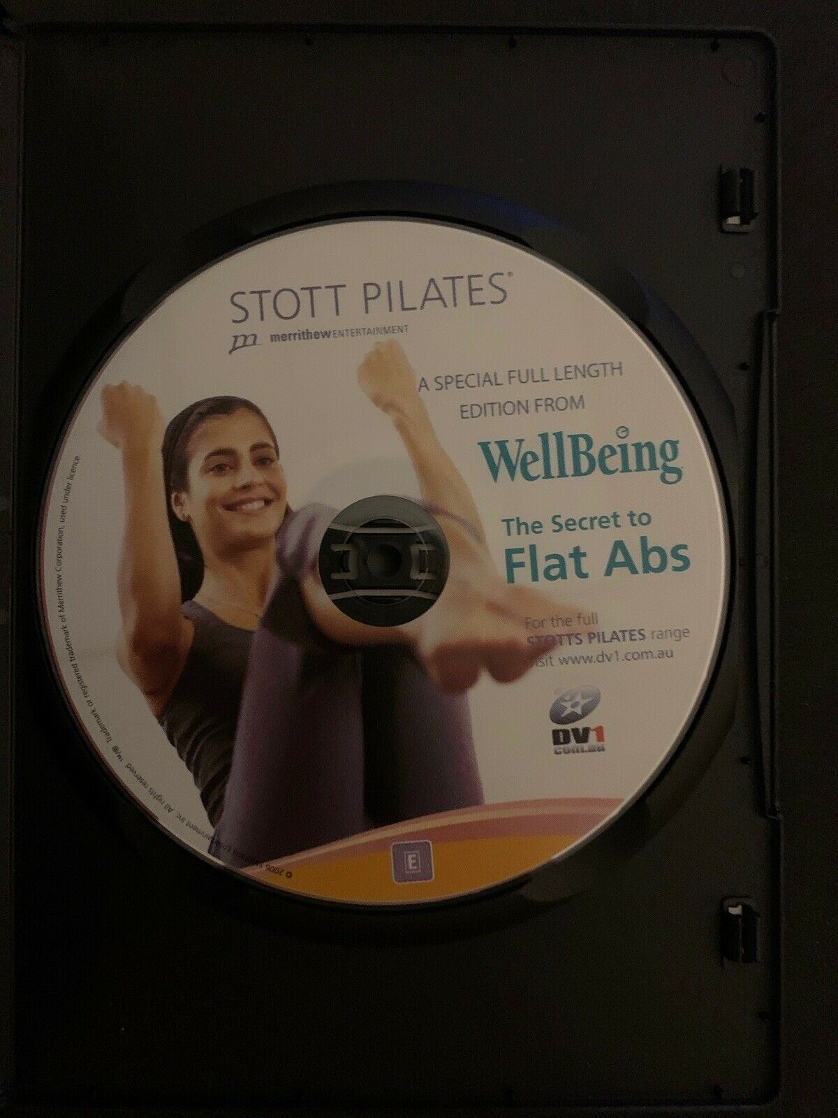 Stott Pilates - The Secret To Flat Abs DVD R4 Australian Release