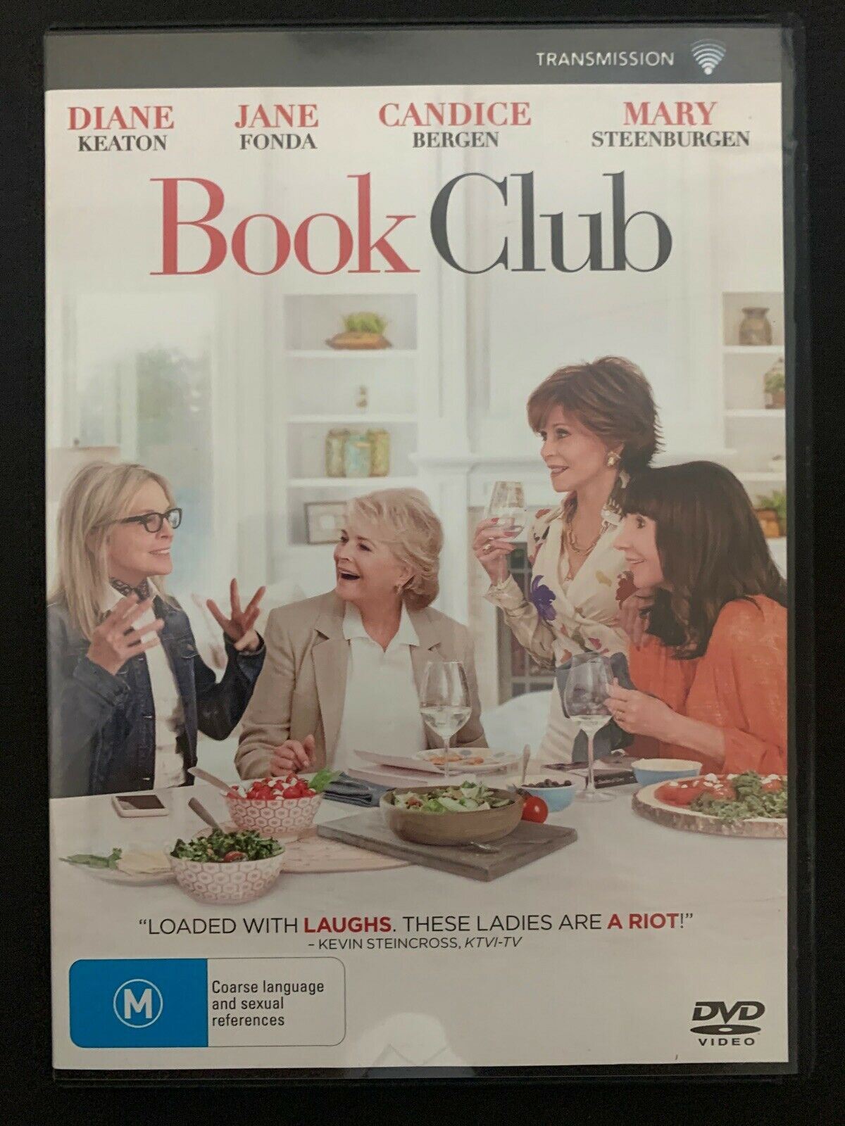Book Club (DVD, 2018) Diane Keaton, Jane Fonda, Candice Bergen