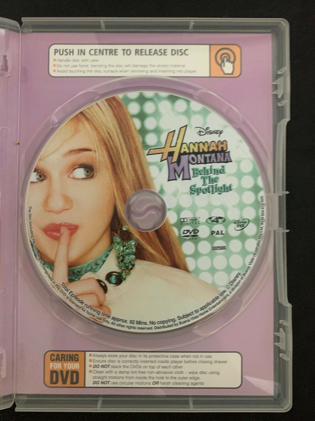 Hannah Montana - Behind The Spotlight : Vol 1 - Miley Cyrus, Emily Osment - DVD