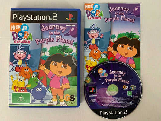 Dora Journey to the Purple Planet PS2 Playstation 2 Complete