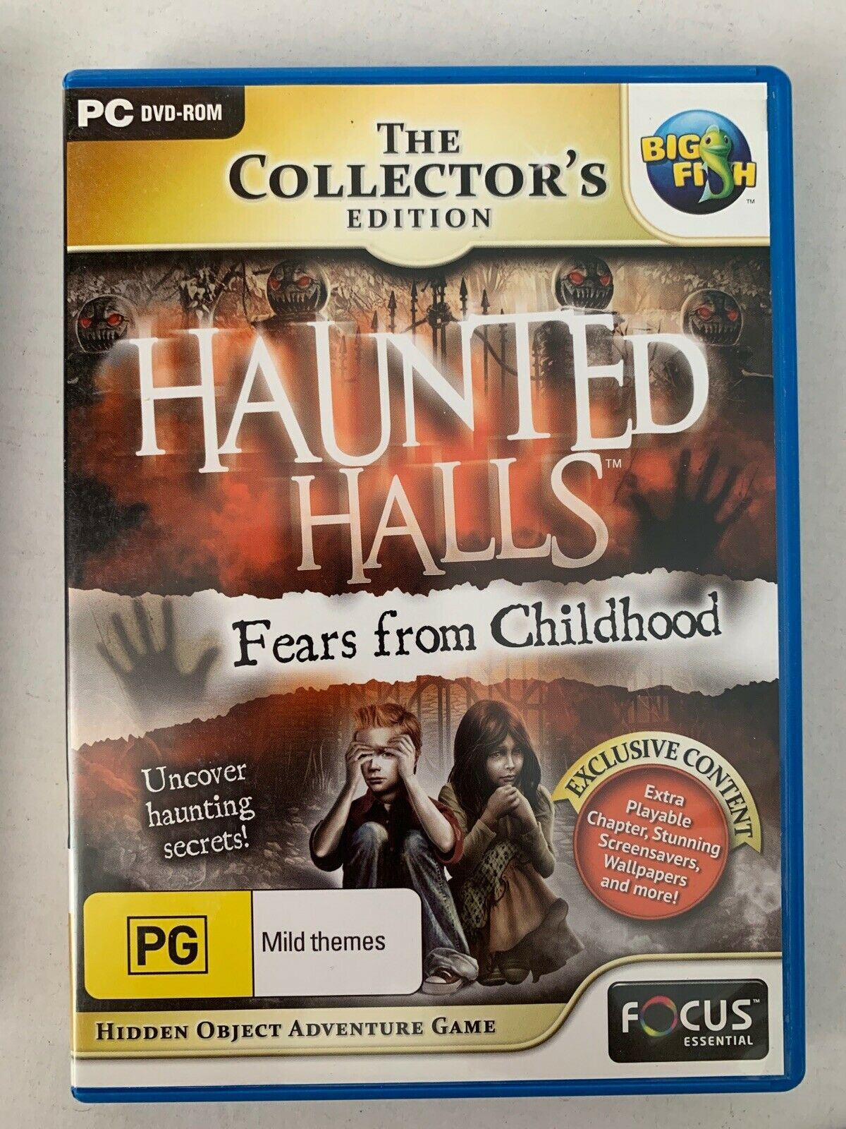 HAUNTED HALLS: Revenge Of Doctor Blackmore & Fears Childhood PC CD Hidden Object