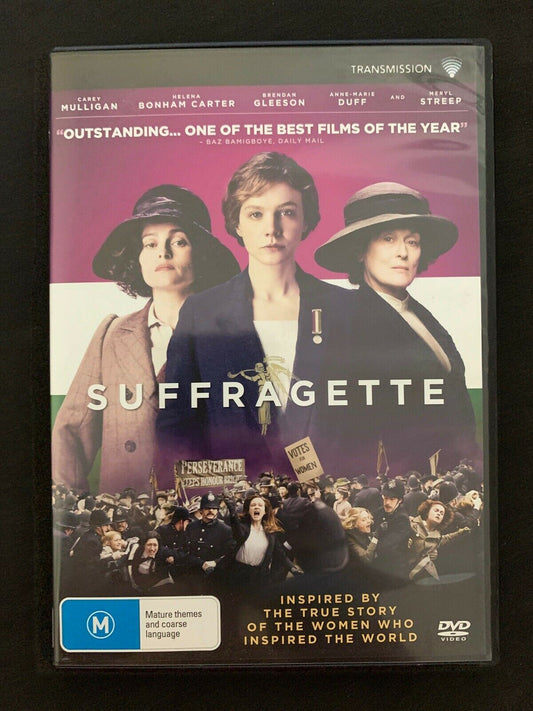 Suffragette (DVD) Carey Mulligan, Meryl Streep -  TRUE STORY Region 4