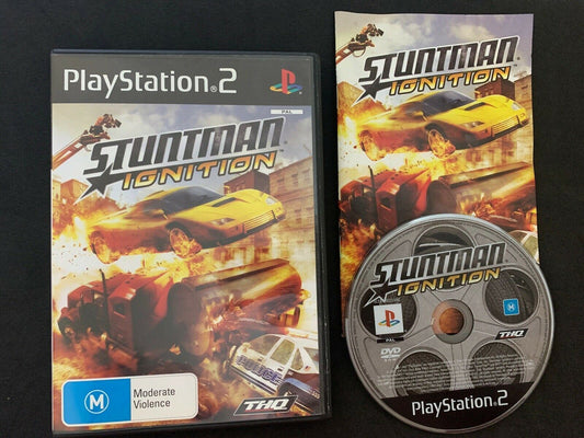 Stuntman Ignition - Sony PlayStation 2 PS2 Game PAL Complete with Manual