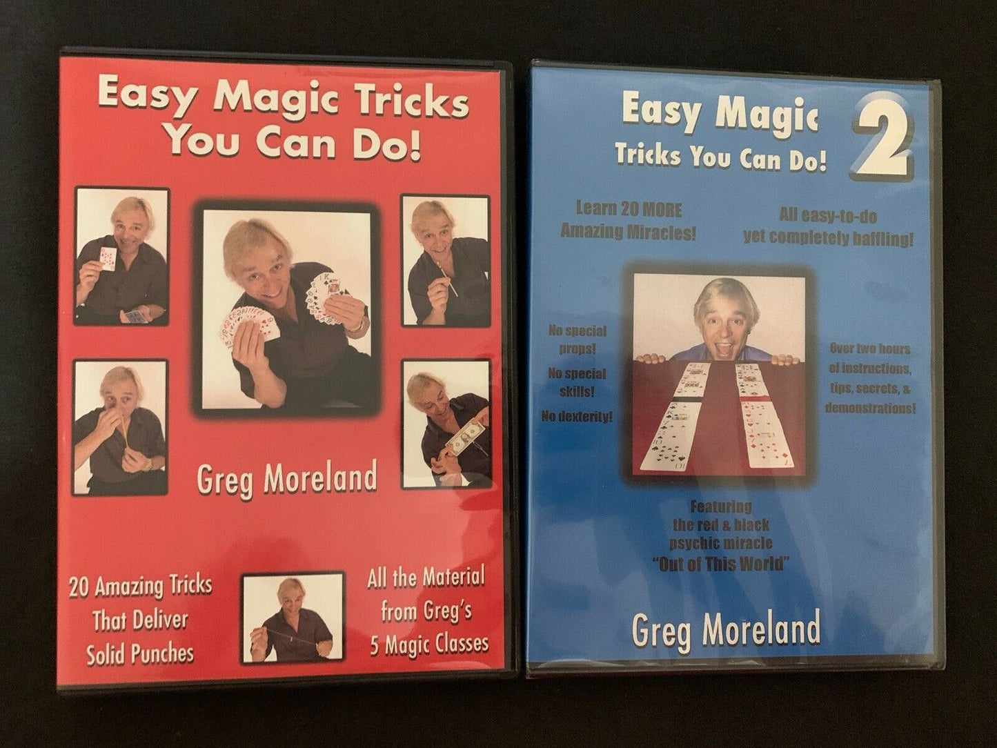 Easy Magic Tricks You Can Do! 1 & 2 (DVD) Learn How to do Magic Tricks Easily!