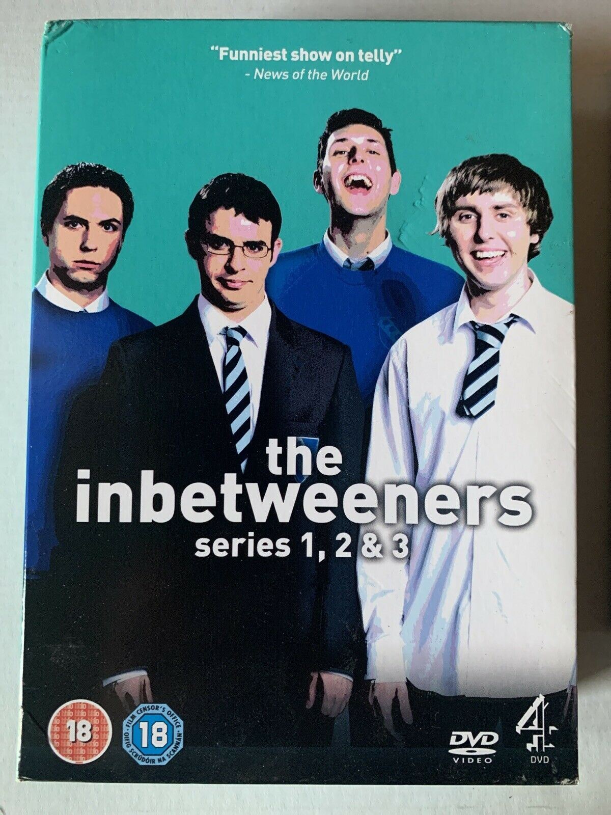 The Inbetweeners: The Complete Series 1, 2, 3 (DVD, 2012, Box Set) Region 2