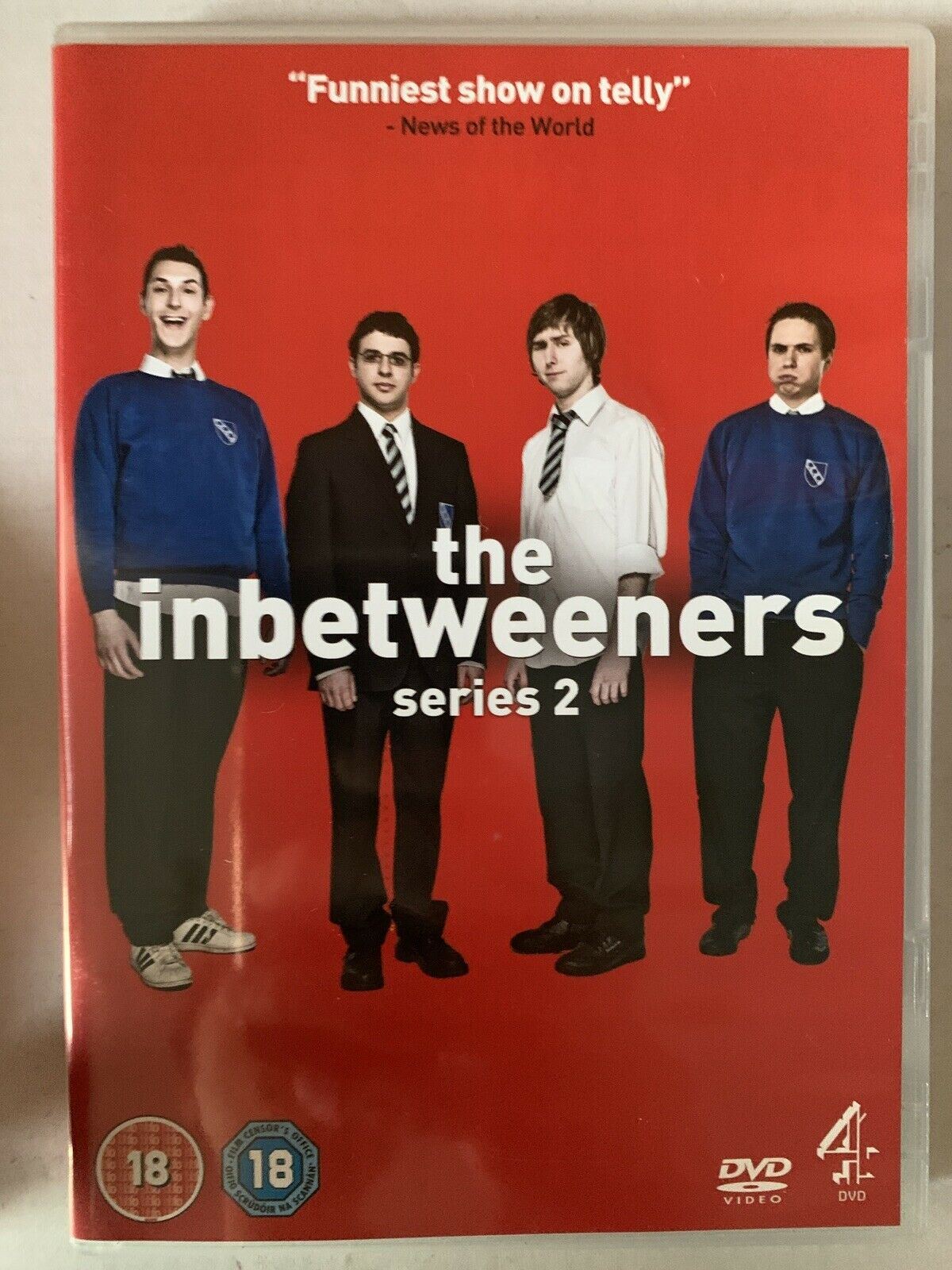 The Inbetweeners: The Complete Series 1, 2, 3 (DVD, 2012, Box Set) Region 2