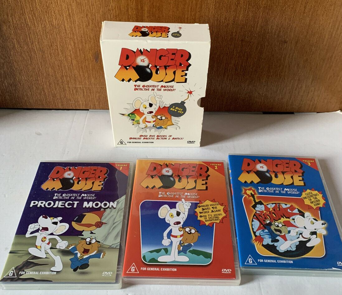 Danger Mouse - DVD Disc Box Set - Region 4 – Retro Unit