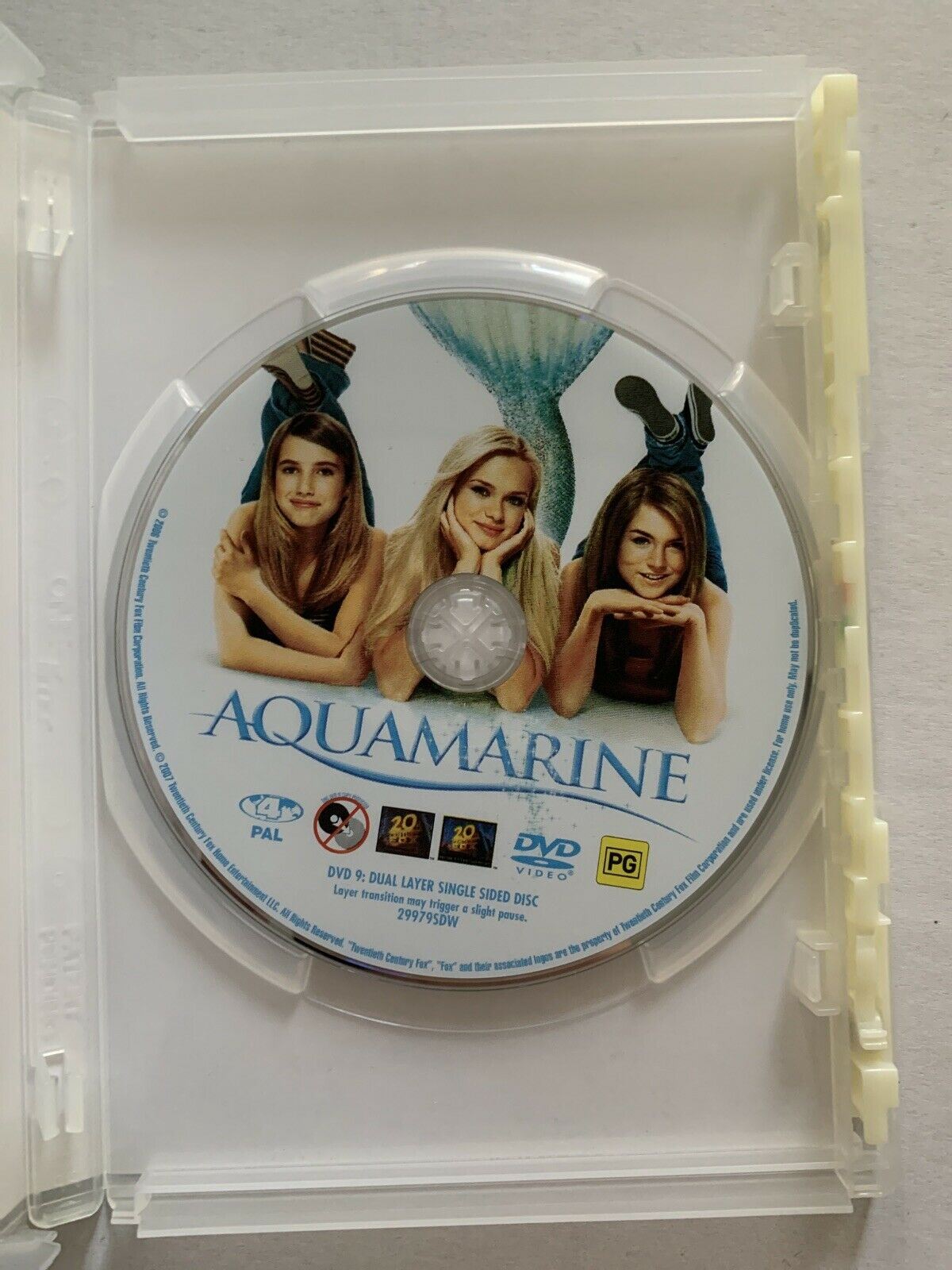 Aquamarine (DVD, 2007) Emma Roberts, Sara Paxton, Jojo. Region 4