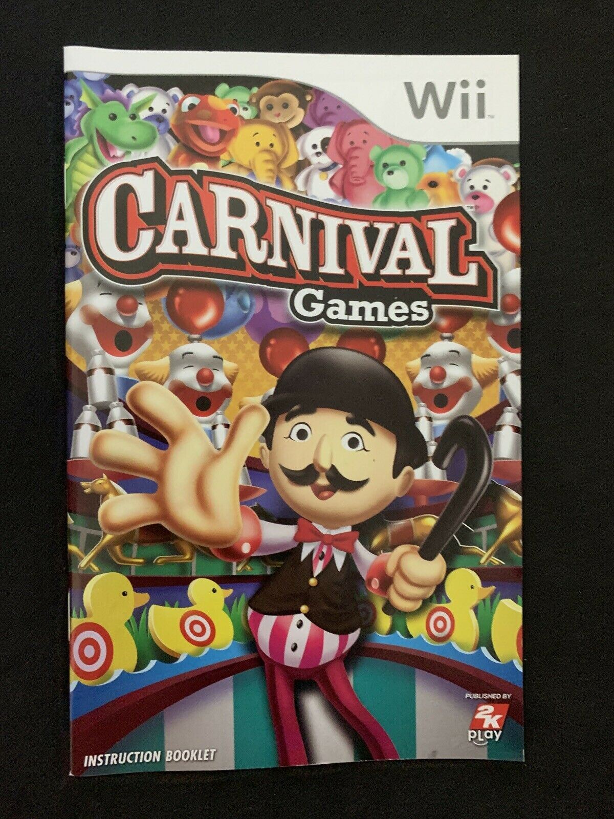 Carnival Games Over 25 Games - Wii Nintendo Game Complete With Manual