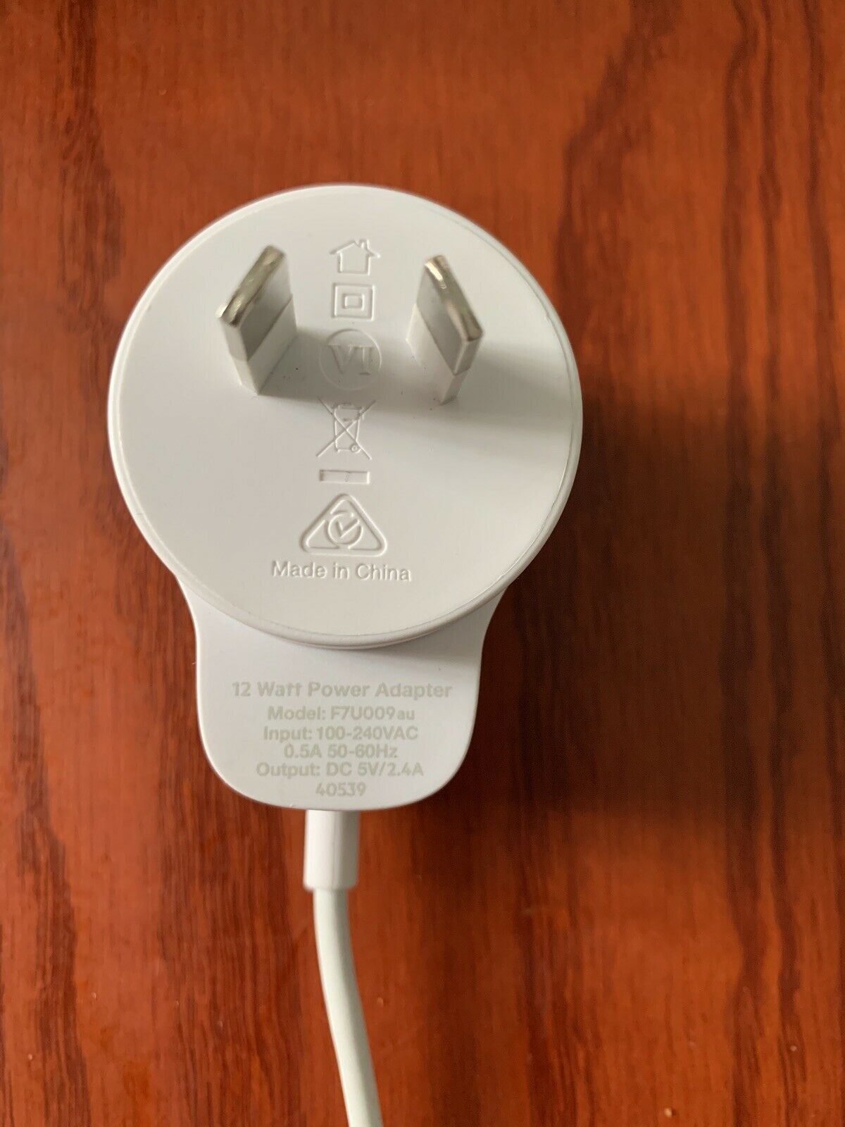 Belkin F7U009au 2.4A Micro-USB Home Fast Charger In Excellent Condition