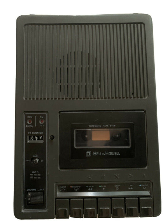 Bell & Howell Tape Player Recorder 3179XA *Requires Tape Head Clean/Replacement*