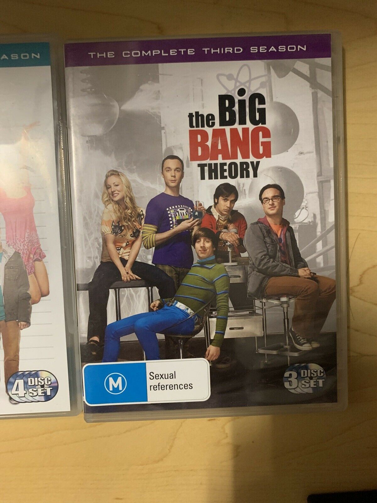 The Big Bang Theory: Seasons 1-3 (DVD, 2011, 10-Disc Set)