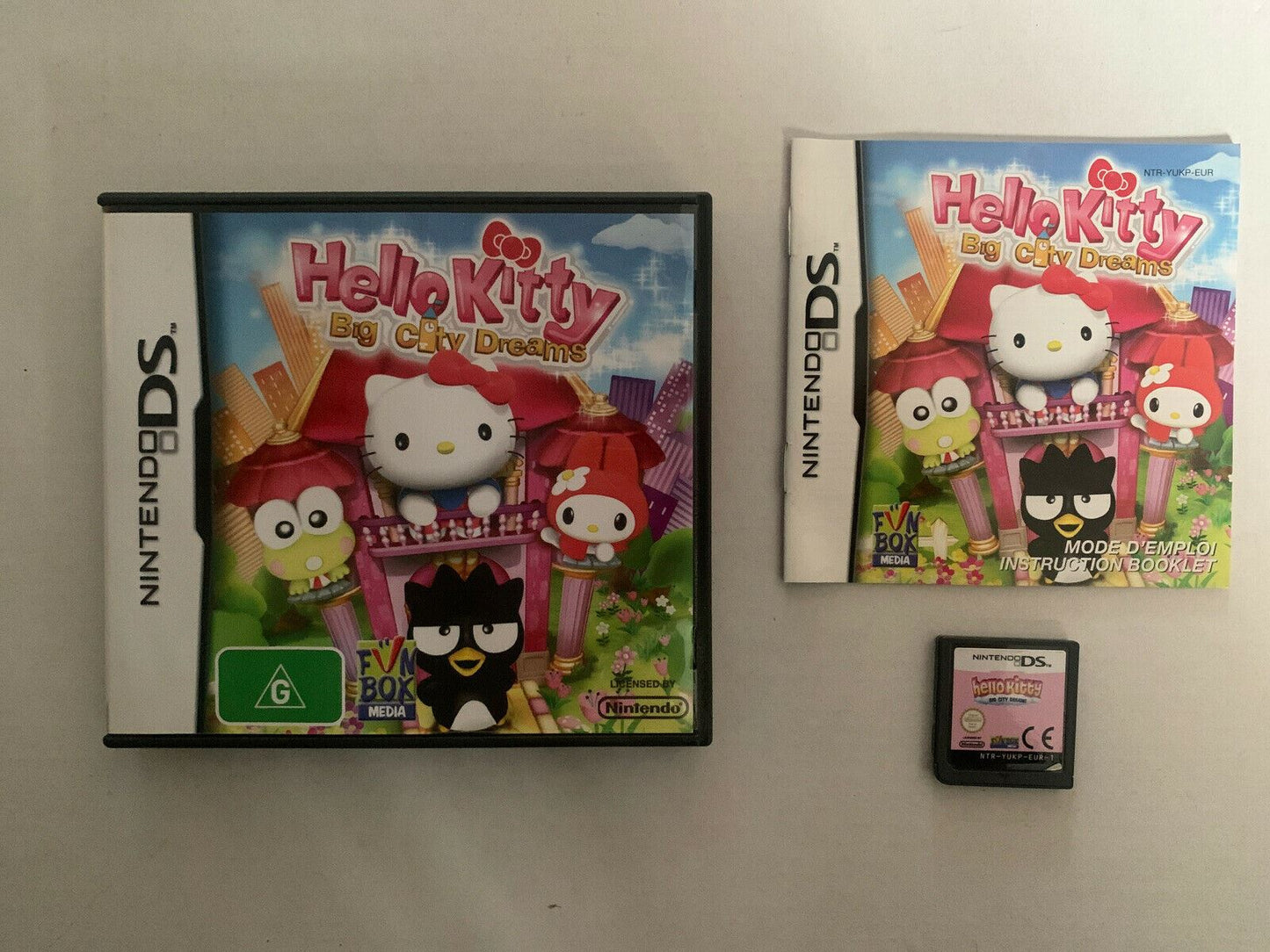 Hello Kitty Big City Dreams - Nintendo DS 2DS 3DS Game *Complete* with Manual