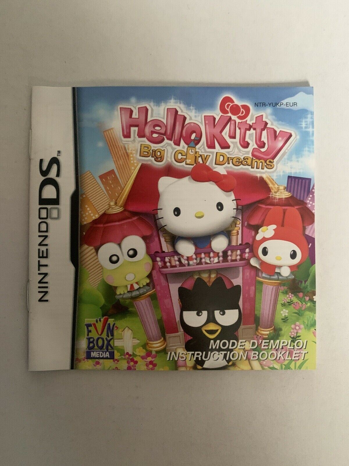 Hello Kitty Big City Dreams - Nintendo DS 2DS 3DS Game *Complete* with Manual