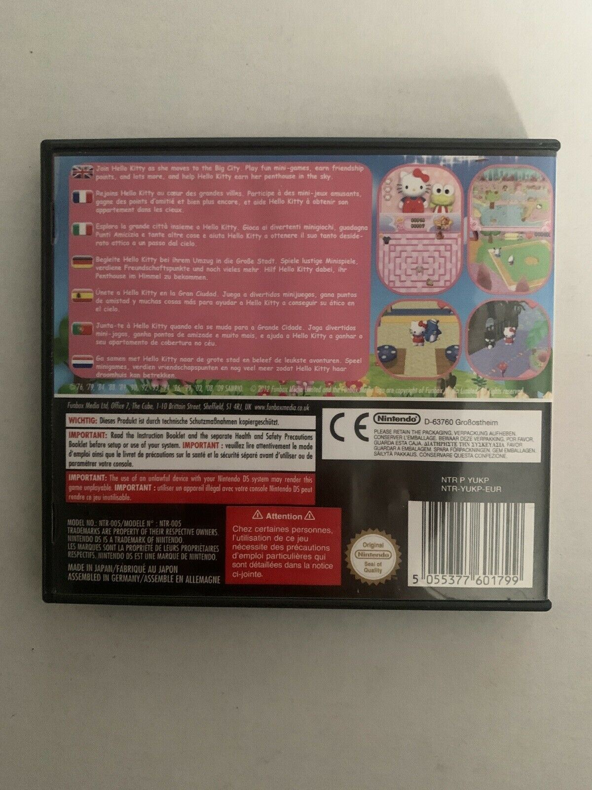 Hello Kitty Big City Dreams - Nintendo DS 2DS 3DS Game *Complete* with Manual