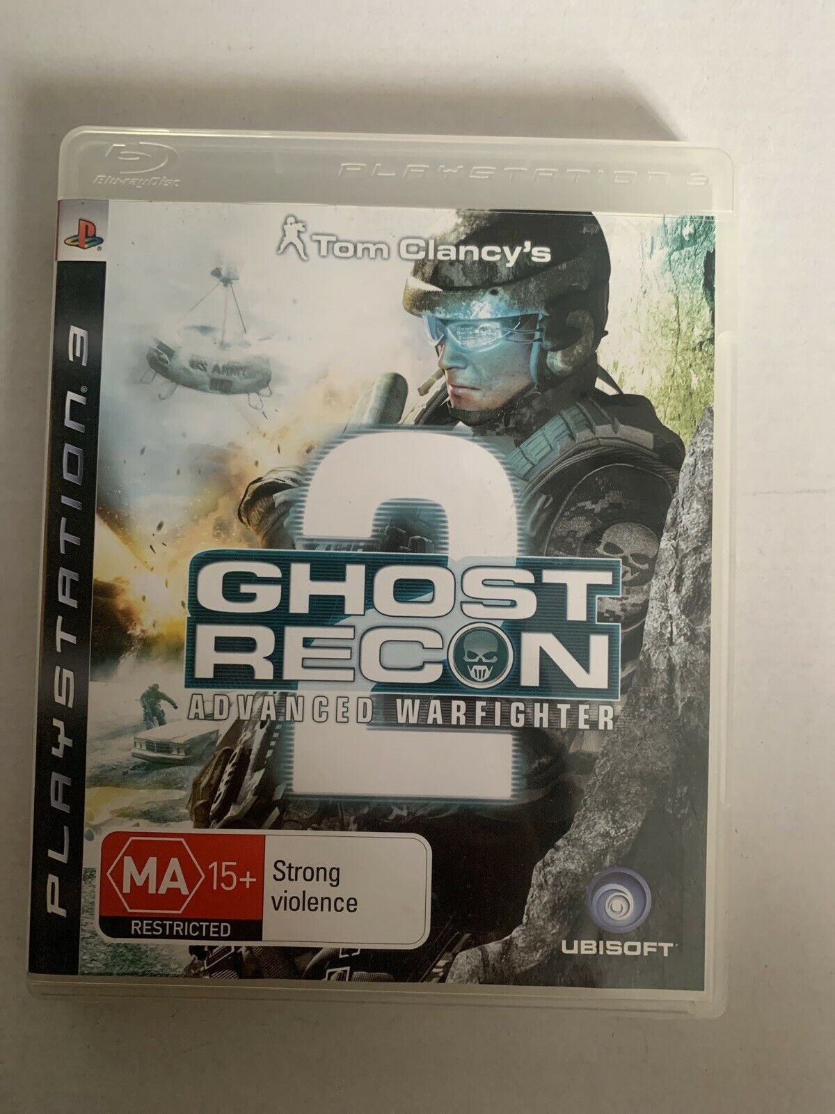 Tom Clancys Ghost Recon Advanced Warfighter 2 - PS3 Game with Manual